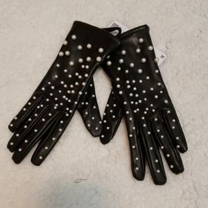 Zara beaded gloves